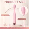 Mini Vibrador G-Spot para Mulheres, Massageador Pessoal Fino de TPE, Estimulação Clitoriana e Vaginal Potente, Alimentado por Bateria, HL17