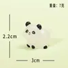 Micro Paisaje Creativo Lindo Panda que Brilla en la Oscuridad Figura Decoración DIY Accesorios Adornos de Escritorio de Alta Gama