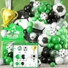 Cadena de Globos Temática de la Nueva Copa Mundial de Fútbol Transfronteriza Set Copa de Campeonato de Papel de Aluminio Serie Deportiva Globos Decorativos