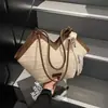 Bolso de Paja para Mujer Gran Capacidad 2025 Nuevo Verano Playa Bolso de Hombro Vacaciones en la Playa Bolso Tote para el Trabajo