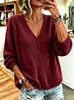 Cárdigan de punto suelto transfronterizo con cuello en V para mujer, color liso, doble bolsillo, hombros caídos, manga larga, suéter suave y acogedor, abrigo de moda