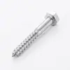 Ventas Directas de Fábrica de Tornillos Autorroscantes Externos de Acero Inoxidable 316 M5~M12 Cabeza Hexagonal Tornillos para Madera y Pernos