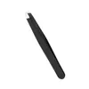 Pinça de Sobrancelha de Aço Inoxidável Preto, Pinça para Sobrancelhas, Ferramenta de Beleza, Pinça para Remover Pelos da Sobrancelha, Pinça para Sobrancelhas, Pinça para Aparar Sobrancelhas, Pinça para Remover Pelos