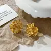 Pendientes de Encaje con Flores Estilo Niche Europeo y Americano Exquisitos y Elegantes Lujo Accesible Versátiles Moda de Gama Alta Pendientes Versátiles para Mujer