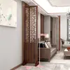 Divisória de Tela Sala de Estar Dobrável Móvel Estilo Chinês Moderno Entrada Sala de Estar Quarto Tela de Parede Madeira Maciça Escritório Decoração