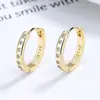 Pendientes de Plata de Ley 925 con Circonita para Mujer, Brazaletes de Oreja de Moda Ol Simples Ins Estilo Minimalista, Accesorios para Orejas de Diseño Nicho