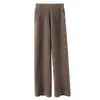 Pantalones anchos casuales para mujer de estilo europeo, ropa de otoño de cachemira, pantalones tipo harén para primavera, otoño e invierno, nuevos pantalones largos de otoño 2026, lana