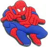Serie Spiderman, zapatos con agujeros, hebilla de zapato con flores, hebilla de zapato desmontable decorativa de PVC, punto transfronterizo, explosión de Amazon