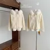 Chaqueta de punto de lana suave y elástica con patrón de rombos para mujer, cálida de invierno con capucha