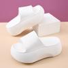 Sandalias de Fondo Grueso para Mujer Verano Antideslizantes Transpirables Pantuflas EVA Resistentes al Desgaste Pie No Apestoso Plataforma Fondo Exterior Sandalias