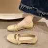 Zapatos de Salón de Tacón Bajo Estilo Hada Mary para Mujer, Modelo Nuevo Primavera 2026, Zapatos Planos Brisa Suave de Noche, Estilo Francés