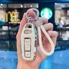 Adecuado para Funda de Llave Audi A5L Modelo Nuevo 2026, Carcasa A6L E-Tron Modelo 2026, Estuche para Llave de Coche Q6L, Soporte A4L, Llavero A3 A8, Q7 para Mujeres