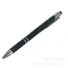 Pluma de Barra de Aluminio en Stock del Fabricante, Pluma de Punta Inclinada, Pluma con Sensación Pesada, Bolígrafo Metálico, Logo Personalizable para Publicidad, Pluma de Oficina