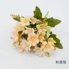 Grama Aquática Flor de Hortênsia Artificial Estilo Escandinavo Buquê Casamento Entrada de Casa Janela Paisagismo Arranjo de Flores Bonsai Decoração Flor