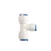 Adaptador de 3 puntos a 2 puntos para purificador de agua 7026 Conector rápido Codo en T de 3 puntos 323 Punto medio de dos puntos 7662 Codo en T