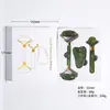 Traje masajeador de jade natural rodillo de jade empujador de cara cuerno de jade tabla raspadora Amazon transfronterizo
