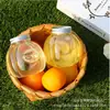 Botella de Calabaza Navideña de 300ml Taza de Jugo con Forma de Botella de Té con Leche Botella de Bebida de PET de 500ml Botella de Jugo de Plástico Desechable