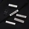 Etiquetas de Clip de Cola Decorativas de Aleación de Zinc Hechas a Medida de Fábrica para Jeans, Etiquetas de Accesorios para Ropa con Hardware de Inyección a Presión con Logo de Goteo de Aceite
