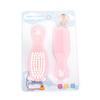 Pente de segurança infantil para remover escamas fetais, pente para cuidados com a cabeça do bebê, conjunto de pente de massagem para bebês