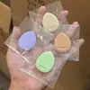 Mini Esponja de Dedo que No Absorbe la Base, Cushion Q-Bounce, Esponja de Maquillaje de Gota de Agua con Forma de Corazón, Esponja de Dedo Pequeña Tipo Zapatilla al por Mayor