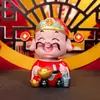 Fortuna Buena Suerte Dios de la Riqueza Adornos Festivos Dios de la Riqueza Decoraciones de Escritorio Adornos Decoración de Consola Central de Coche Regalos de Vacaciones