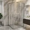 Especializado en la Producción de Duchas Integrales para Proyectos Residenciales y Hoteleros, Mamparas de Baño Duraderas de Acero Inoxidable 304