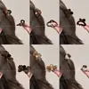 Pinza para el Cabello de Gama Alta para Mujeres con Cabello Fino, Pinza de Garra Pequeña para Peinados Semi-Recogidos, Nuevo Modelo 2026, Pinza de Tiburón Premium para la Parte Posterior de la Cabeza, Accesorio para el Cabello