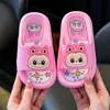 Pantuflas Infantiles Dinosaurio Estilo Nuevo Niños Hogar Interior Antideslizantes Suela Suave Baño Verano Princesa Dibujos Animados Pantuflas para Niños