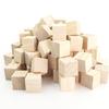 Bloques de construcción de madera, modelo de cubo de 2 cm, materiales hechos a mano para bricolaje, bloques de madera pequeños educativos para niños, juego de entrenamiento de pensamiento