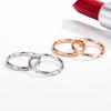 Anillo de Plata Esterlina s925 Super Hada Clásico Atmosférico con Diamante Coreano y Japonés Viento Frío Mori Gota de Agua Pareja Unisex