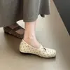 Zapatos Mary Jane de ballet estilo coreano con lunares y puntera cuadrada para mujer, que aumentan la altura, nueva colección de otoño 2026, versátiles para combinar con vestidos