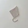 Gorro Coreano para Bebé Qiunan Otoño e Invierno Marca de Letra Gorro de Punto para Bebé Capucha Fina Protectora para Orejas de Bebé