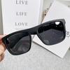 Gafas de Sol Deportivas de Montura Completa Europeas y Americanas para Mujer, Elásticas, Pintadas, Gafas para Montar de Hombre, Protector Solar Polarizado, Gafas Anti-UV