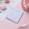 Bolsa de cosméticos con estampado de metralla, bolsa portátil para guardar lápiz labial, pequeña bolsa de mano, mini bolsa interior, cierre automático.