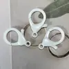 Acessórios para Bolsa Fivela de Pendurar Acrílico Fecho Lagosta 35mm Fecho Lagosta Cor Plástico Chaveiro de Celular Material DIY