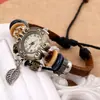Reloj pulsera de piel genuina directo de fábrica de una pieza, reloj pulsera vintage de piel de vaca, moda alternativa, superventas, recomendado