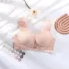 Sutiã Colete Lótus d'Água 2083 de Espessura Média Costas Bonitas Sem Aro Reunião Sexy Respirável Roupa Íntima de Quatro Botões para Mulheres