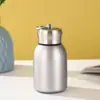 Taza Aislada Gruesa de Acero Inoxidable con Asa, Tamaño de Bolsillo Mini Simple Portátil Taza de Regalo