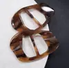 Fivela de Resina com Flores Misturadas de Formato Irregular e Único, Fivela de Cinto da Moda, Fivela com D-Ring, Venda Direta do Fabricante