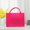 Bolsa de Fieltro para Mujer Portátil al por Mayor Bolsa de Fieltro Bolsa de Mano de Regalo Moda Promoción Publicitaria Celebridad de Internet Bolsa de Mano de Fieltro
