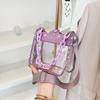 Bolso de Cadena de Moda Transparente Estilo Occidental Bolso de PVC Bolso de Hombro de Moda Bolso Nuevo para Mujer Bolso Bandolera Popular 2023