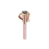 Brocha de Base Sin Costuras con Forma de Pendiente Rosa Leishang 3D Grande para Contorno Facial Cerdas Suaves Brocha de Maquillaje No Absorbente para Base Líquida