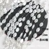 Tornillo de herradura de múltiples formas dientes de bambú concha alambre de hierro perla de imitación brillante bolsa zapatos colgante accesorios