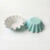 Suporte para Cupcake de Papel para Bolo Lâmpada de Crisântemo Resistente a Altas Temperaturas Sem Moldes Base para Bolo para Assar em Casa Pacote com 50