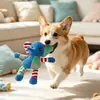 Juguete para perro con sonido, peluche divertido de burro, juguete masticable para perros, juguete para mascotas para perros pequeños y medianos, juguetes para mascotas al por mayor