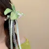 Horquilla de Flor de Tela Azul Estilo Pastoral Francés, Pinza de Pato Dulce de Nicho a la Moda, Accesorio para el Cabello con Ambiente Festivo