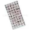 Manshu 3.5cm Mini Jabón de Flor de Rosa Despertar Pequeño Jabón de Flor de Rosa Ramo Inmortal Cubierta de Vidrio Material DIY