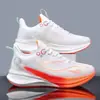 Nuevos zapatos deportivos casuales de primavera-verano para parejas, adecuados para adolescentes, hombres y mujeres, para saltar la cuerda, exámenes físicos y correr, en blanco y rojo, para el verano