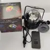 Luz de Bola Mágica USB 5V Luz de Discoteca Controlada por Sonido para Coche Espectáculo de Luces Giratorias de Colores Luz de Ambiente Pequeña Potenciador de Ambiente