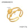 Anillo de Acero de Titanio con Personalidad Europea y Americana, Nicho, Simple, Joyería, Geométrico, Sentido del Diseño de Textura, Viento Apilado Multicapa, Anillo de Dedo